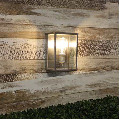 Vance Metal & Glass Outdoor Wall Light