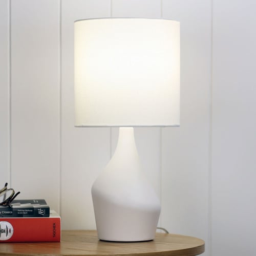 Perry Ceramic & Fabric Table Lamp