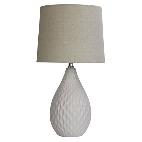 Sharpe Ceramic & Fabric Table Lamp