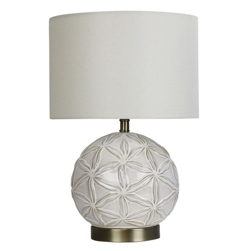 Montello Ceramic & Fabric Table Lamp