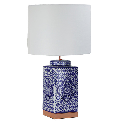Juarez Ceramic & Fabric Table Lamp
