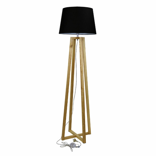 Zander Lighting Malmo Timber Floor Lamps Temple & ster