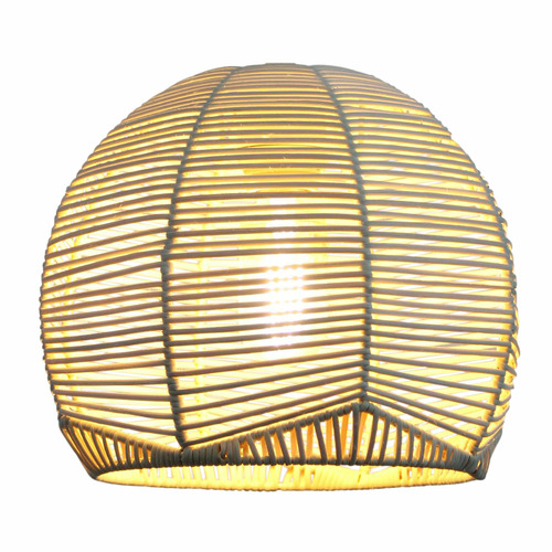 Rattan deals cane lampshade