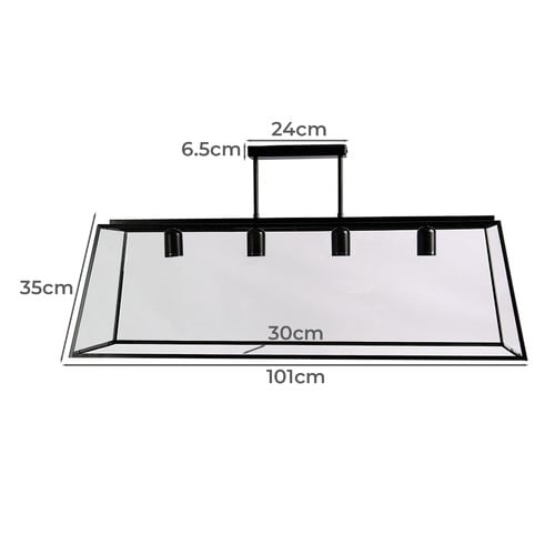 Legnano 4 Light Metal Pendant
