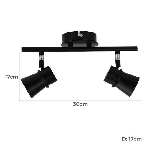 Modena 2 Light LED Adjustable Spotlight