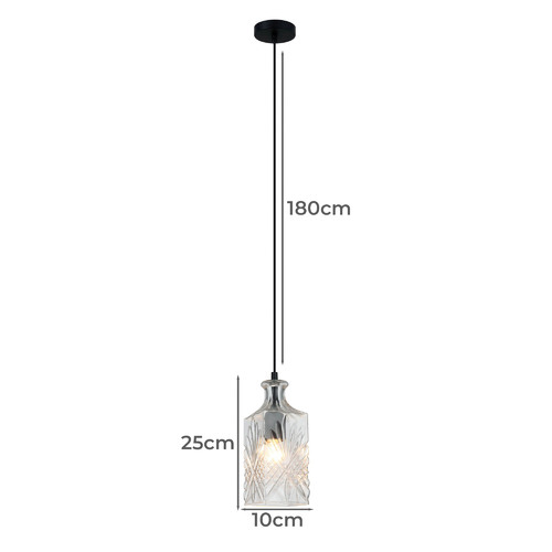 Bosack 10cm Glass Pendant
