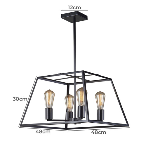 Reuten-Steel-4-Light-Pendant