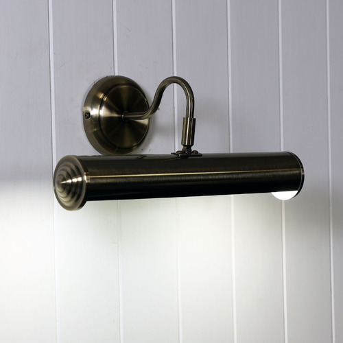 Antique Brass Ricadi Picture Light