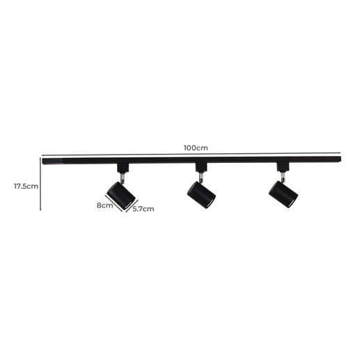 Braxton 3 Light Track Light
