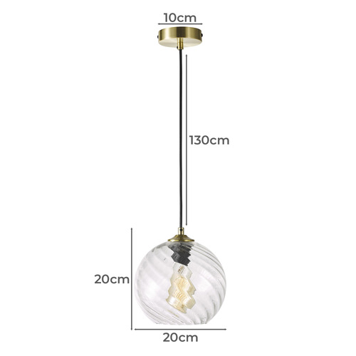Lagan 1 Light Pendant