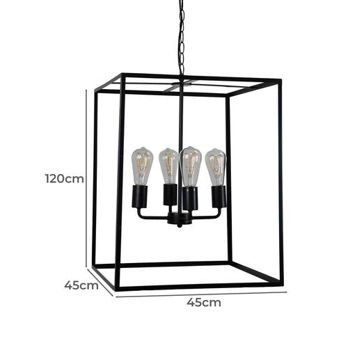 Ehsan 4 Light Metal Pendant