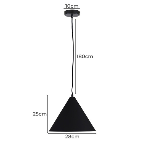 Darius 28cm Metal Pendant Light