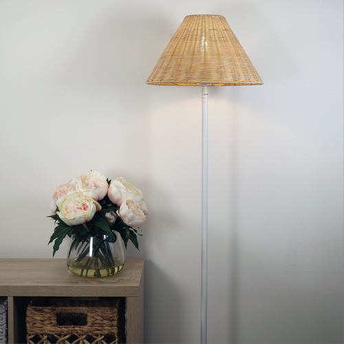 Seymour Rattan Floor Lamp