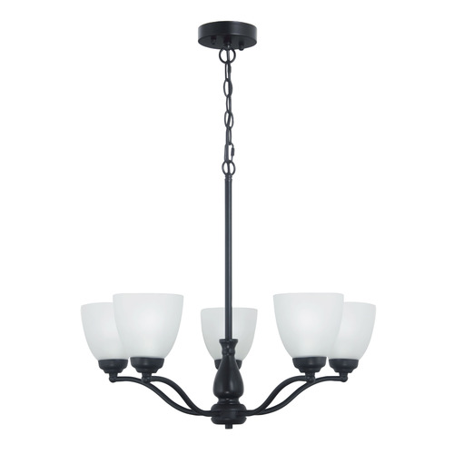 Claude-Frosted-Glass-5-Light-Pendant