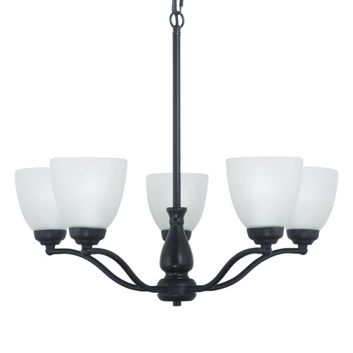 Claude-Frosted-Glass-5-Light-Pendant
