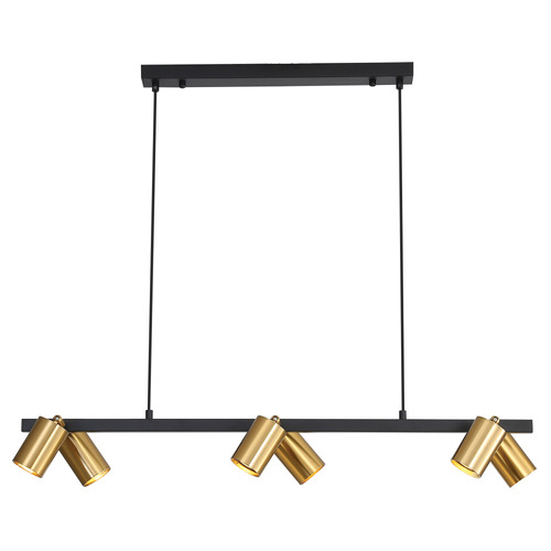 Parker-Steel-6-Light-Pendant