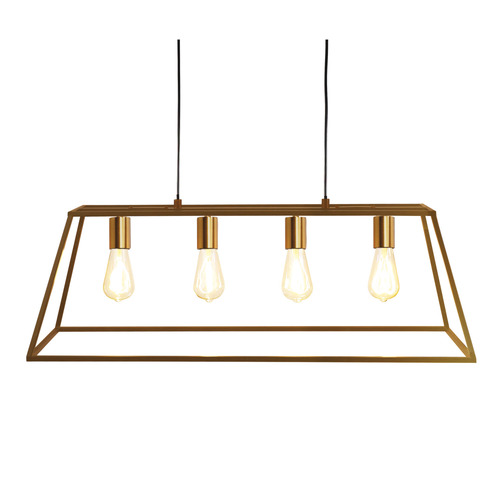 Satin Brass Blaire 4 Light Pendant