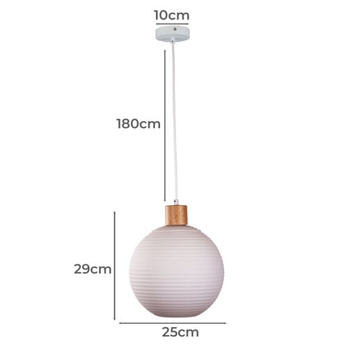 Lee Timber Pendant Light