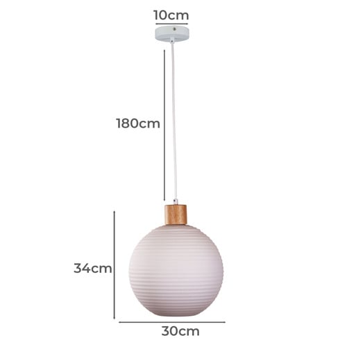 Lee Timber Pendant Light
