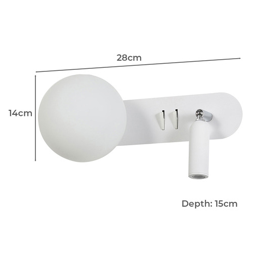 Myrtle 2 Light LED Wall Light