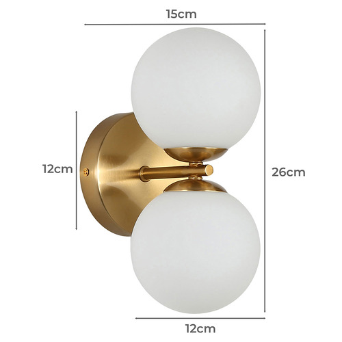 Lara 2 Light LED Wall Light