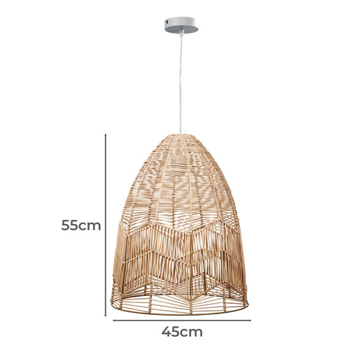 Tanah Rattan Pendant Light