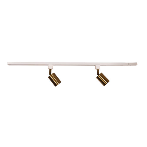 Parker-Steel-2-Bulb-Track-Light