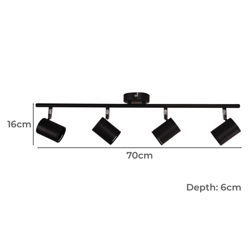 Naples 4 Light Adjustable Spotlight