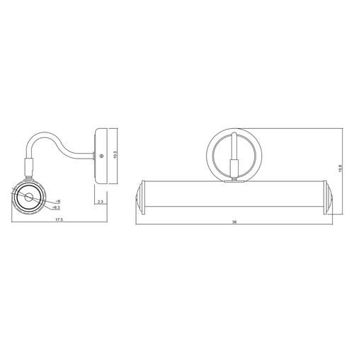 Rocca Gooseneck Picture Wall Light