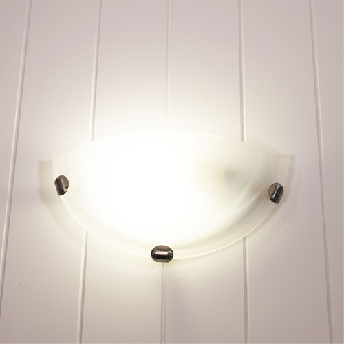 Sauser Uplighter Alabaster Wall Light