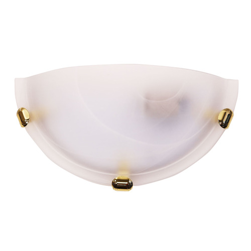 Sauser Uplighter Alabaster Wall Light
