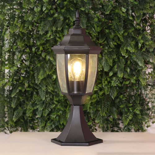 Saugus Pillar-Mounted Lamp Post Head