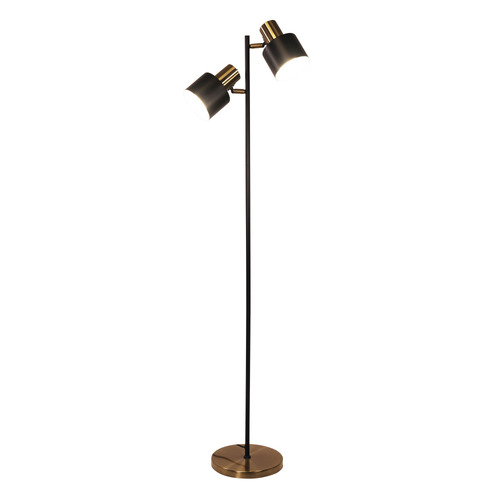Cosenza-Black-Metal-2-Light-Floor-Lamp