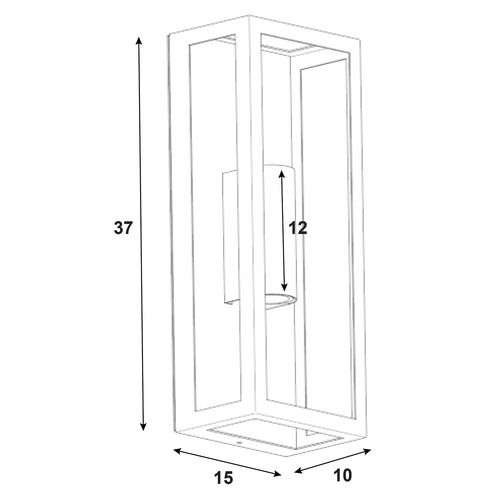 Farah Outdoor Up/Down Wall Light
