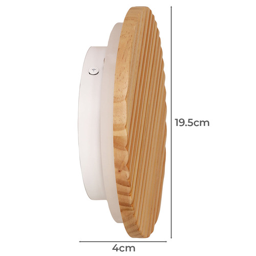 Adira Wood LED Wall Light