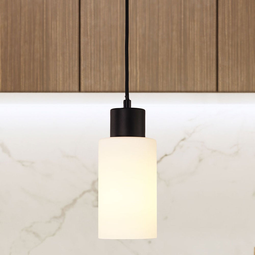 Fargo Opal Glass Pendant Light