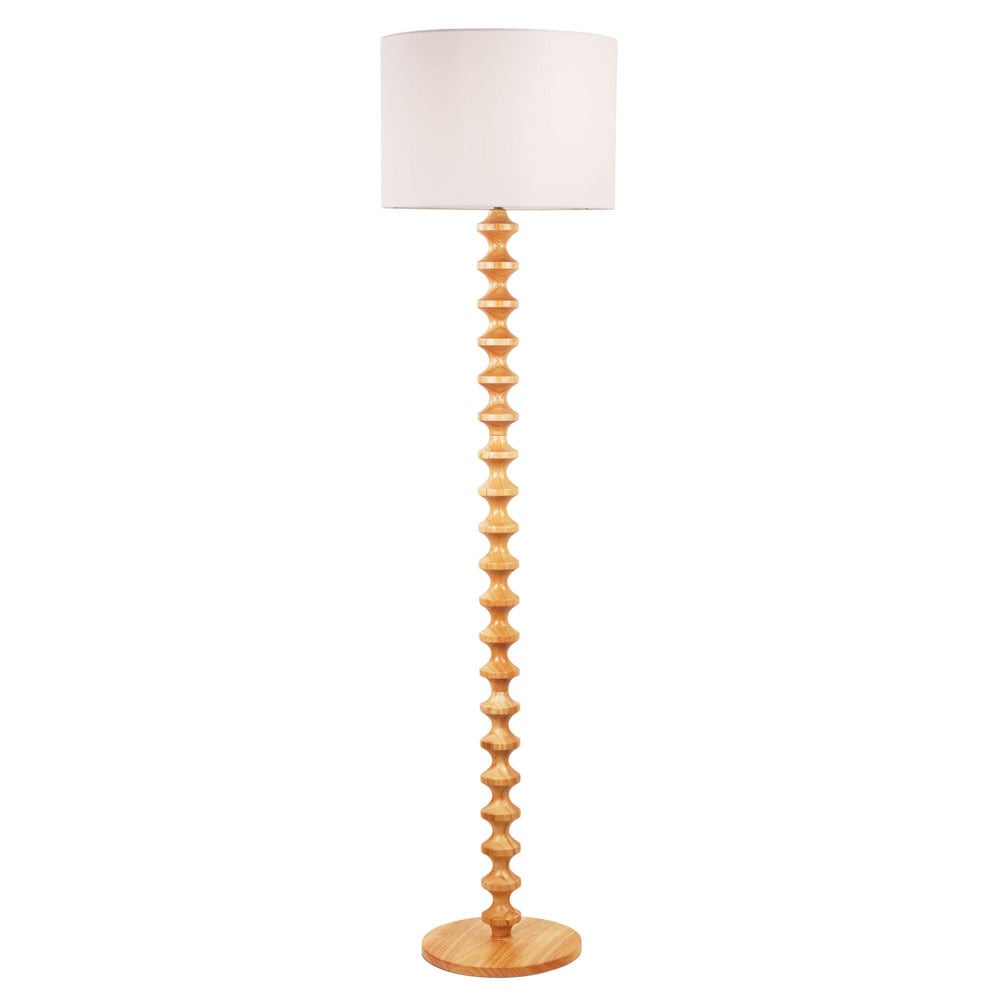 Easton Timber Floor Lamp