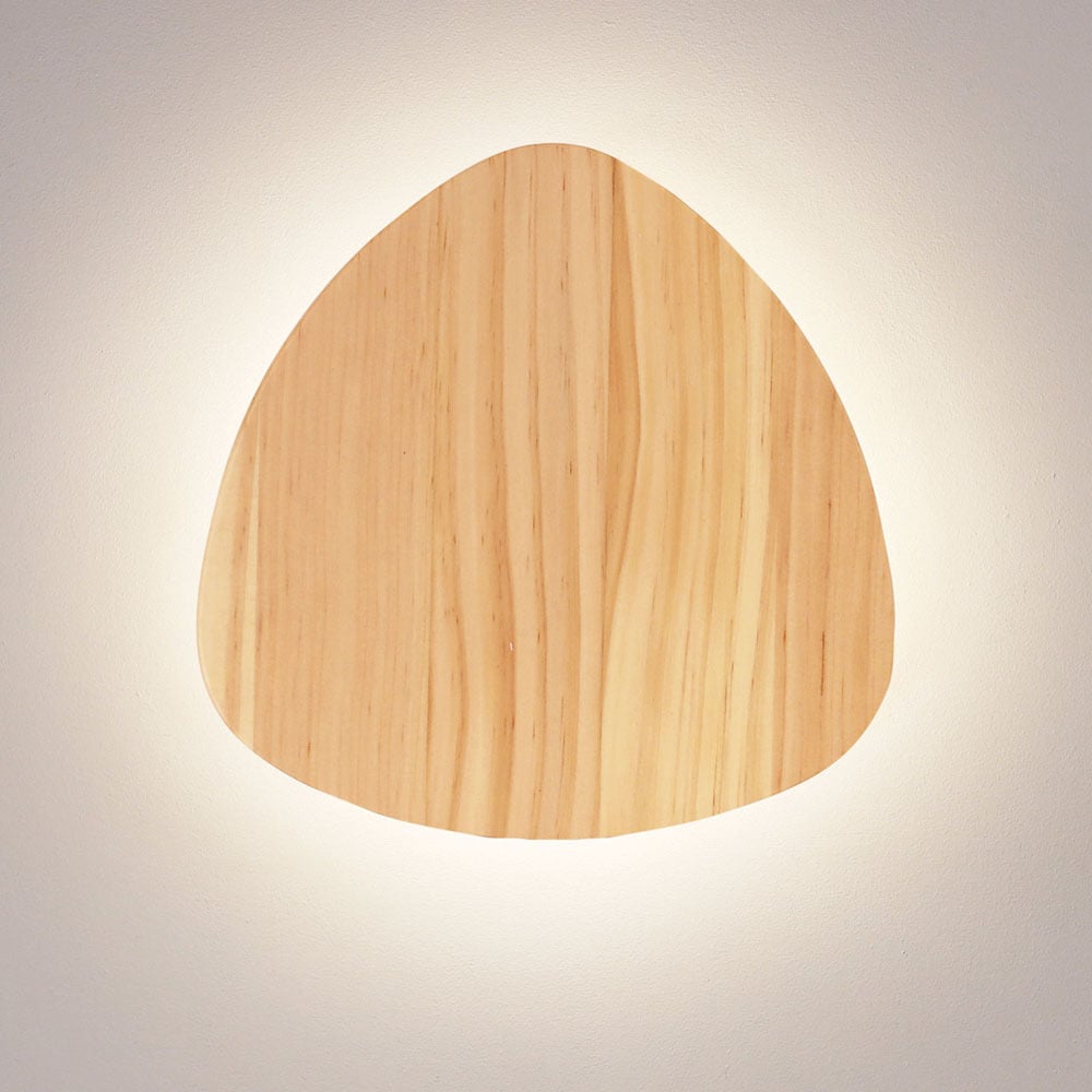 Raleigh Timber Tri-Colour LED Wall Light