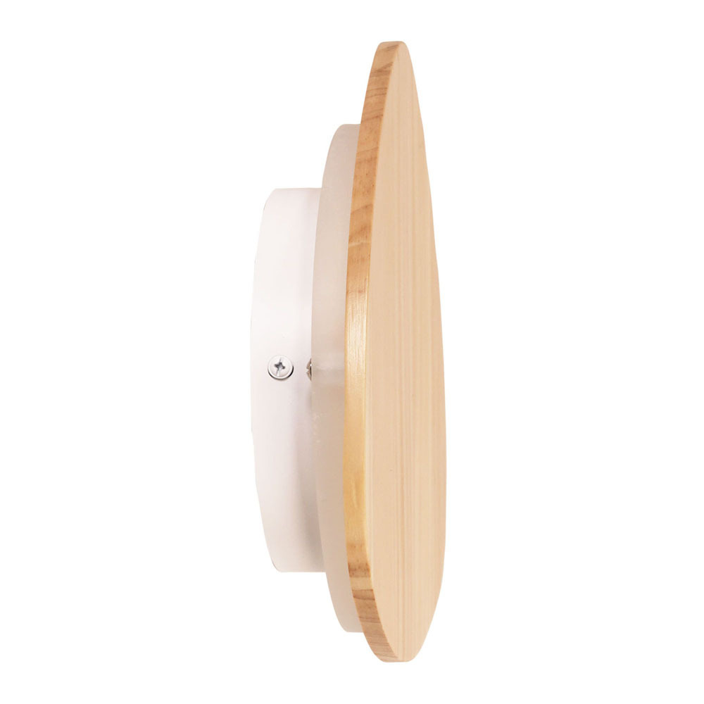 Raleigh Timber Tri-Colour LED Wall Light