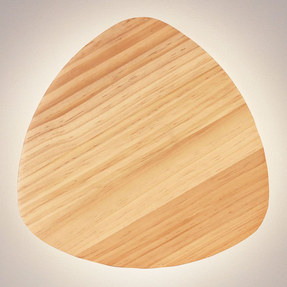 Raleigh Timber Tri-Colour LED Wall Light