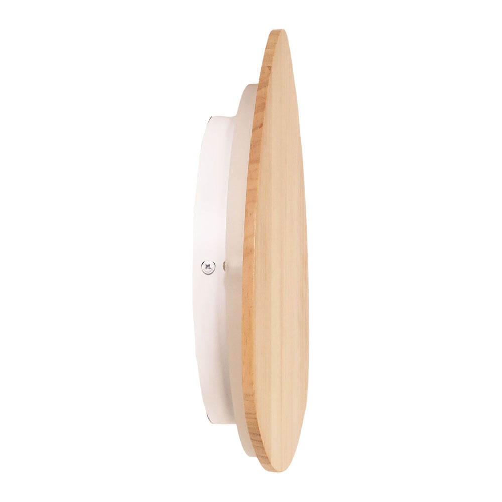 Raleigh Timber Tri-Colour LED Wall Light