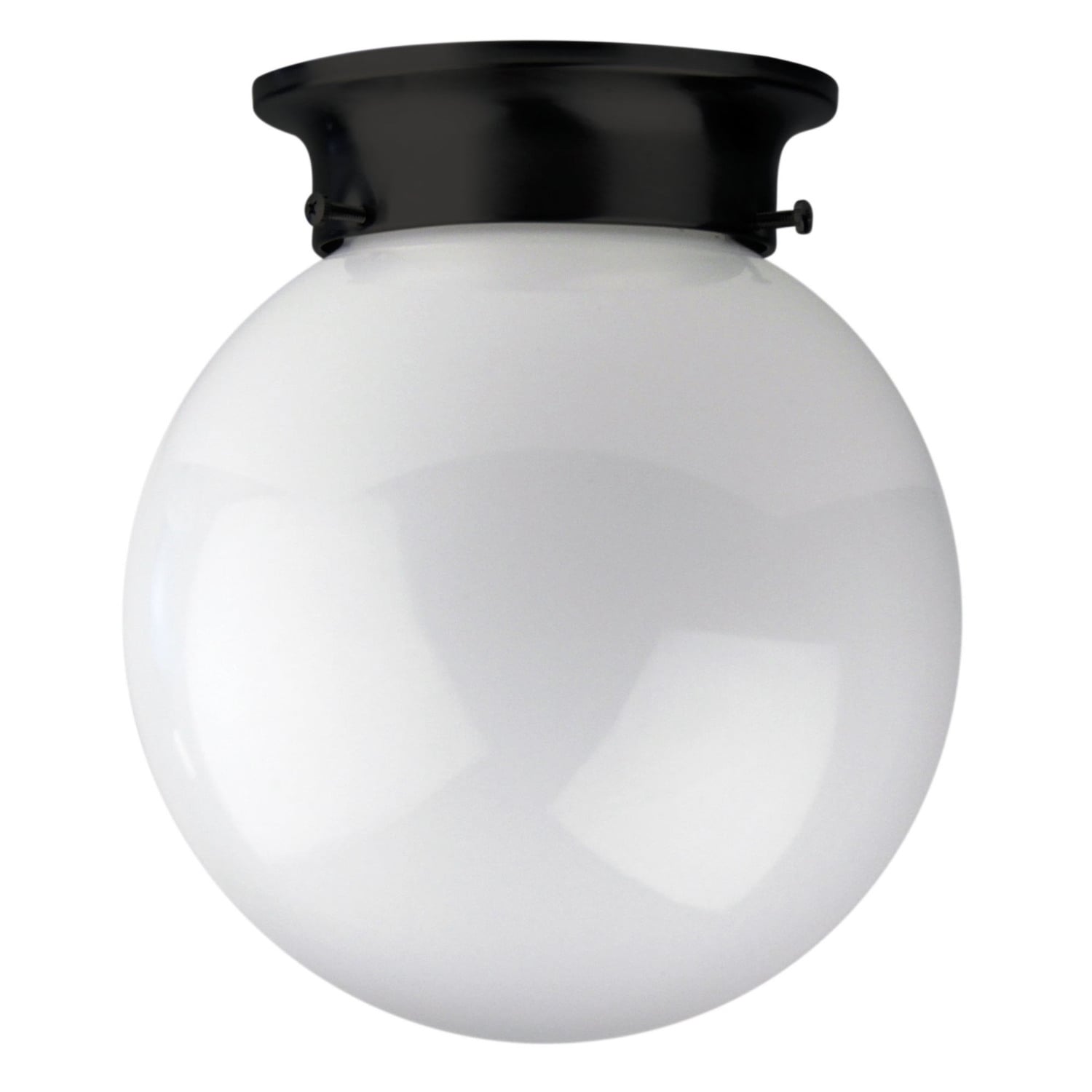 Shelton White Opal Glass DIY Batten Fix Light