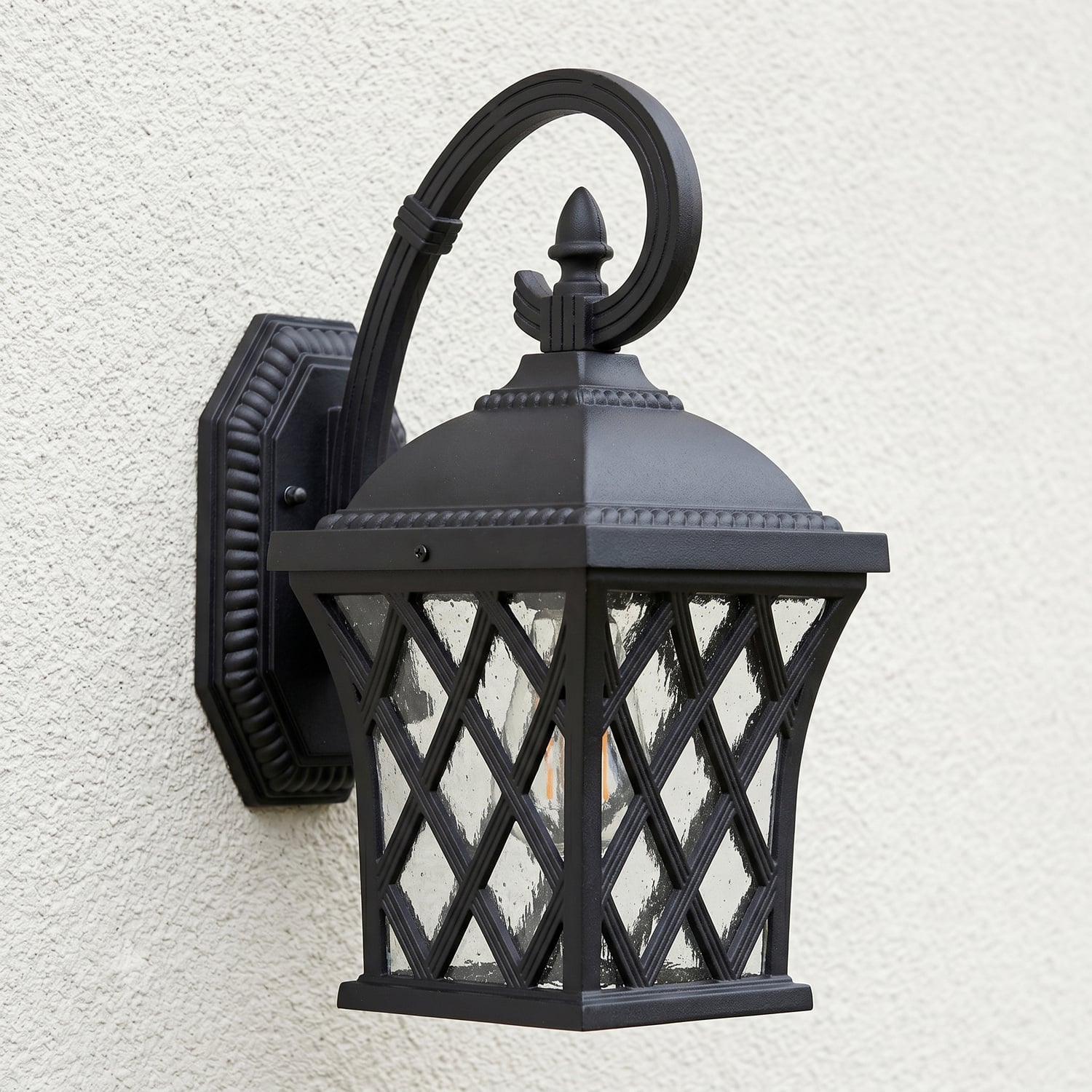 Salvius Steel Outdoor Wall Light