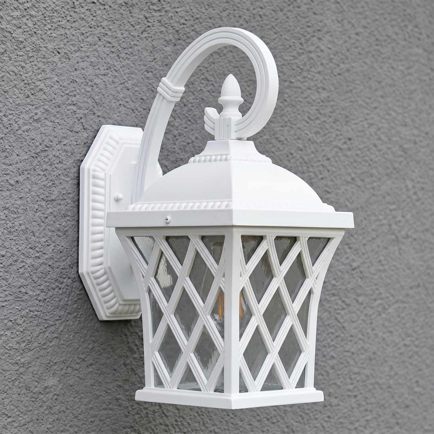 Salvius Steel Outdoor Wall Light