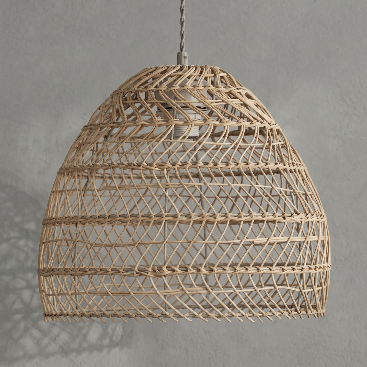 Amantea Mette Rattan Pendant Light