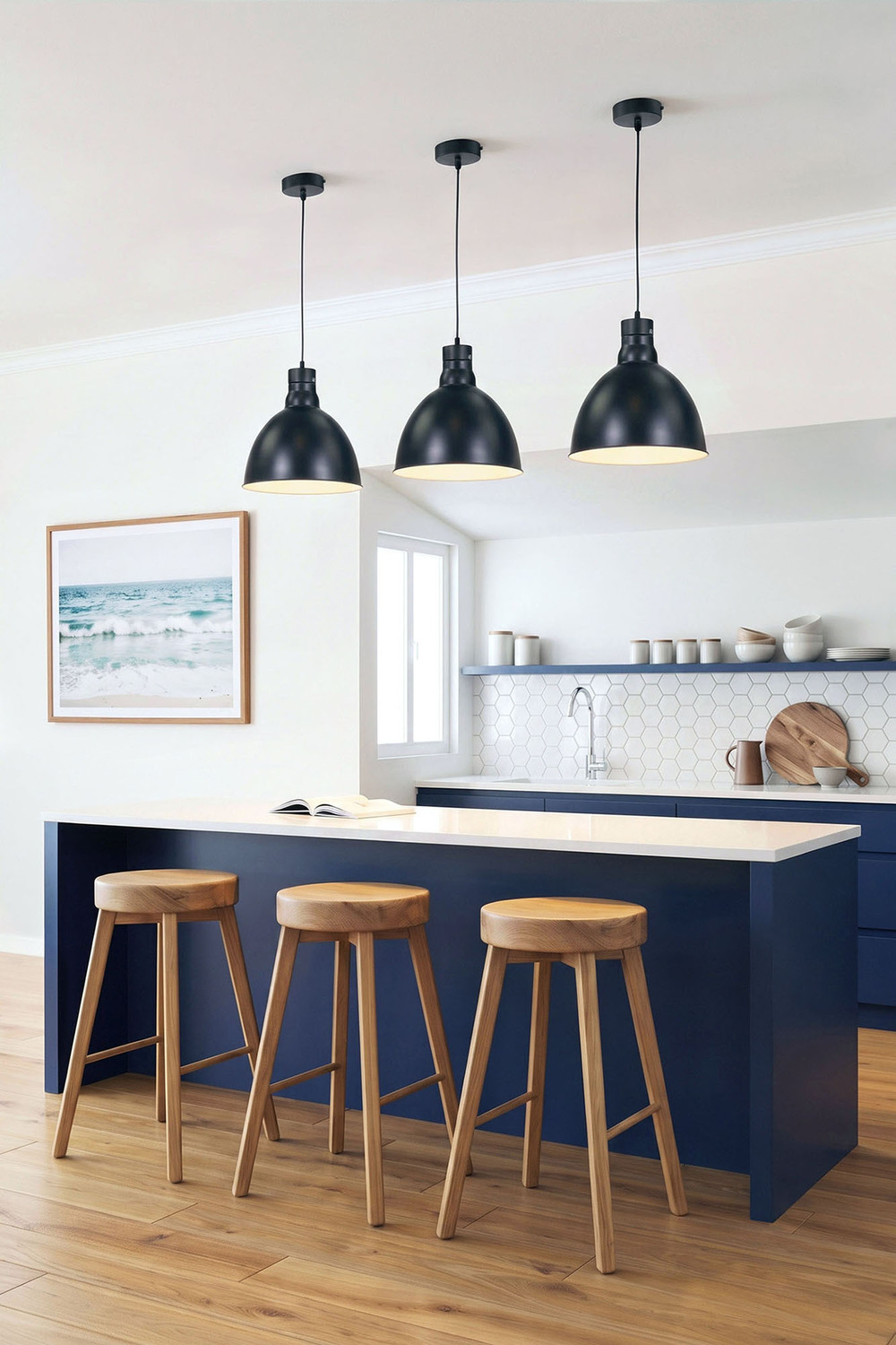 Yelena Industrial Steel Pendant Light