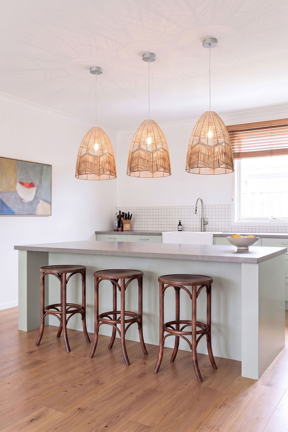 Tanah Rattan Pendant Light