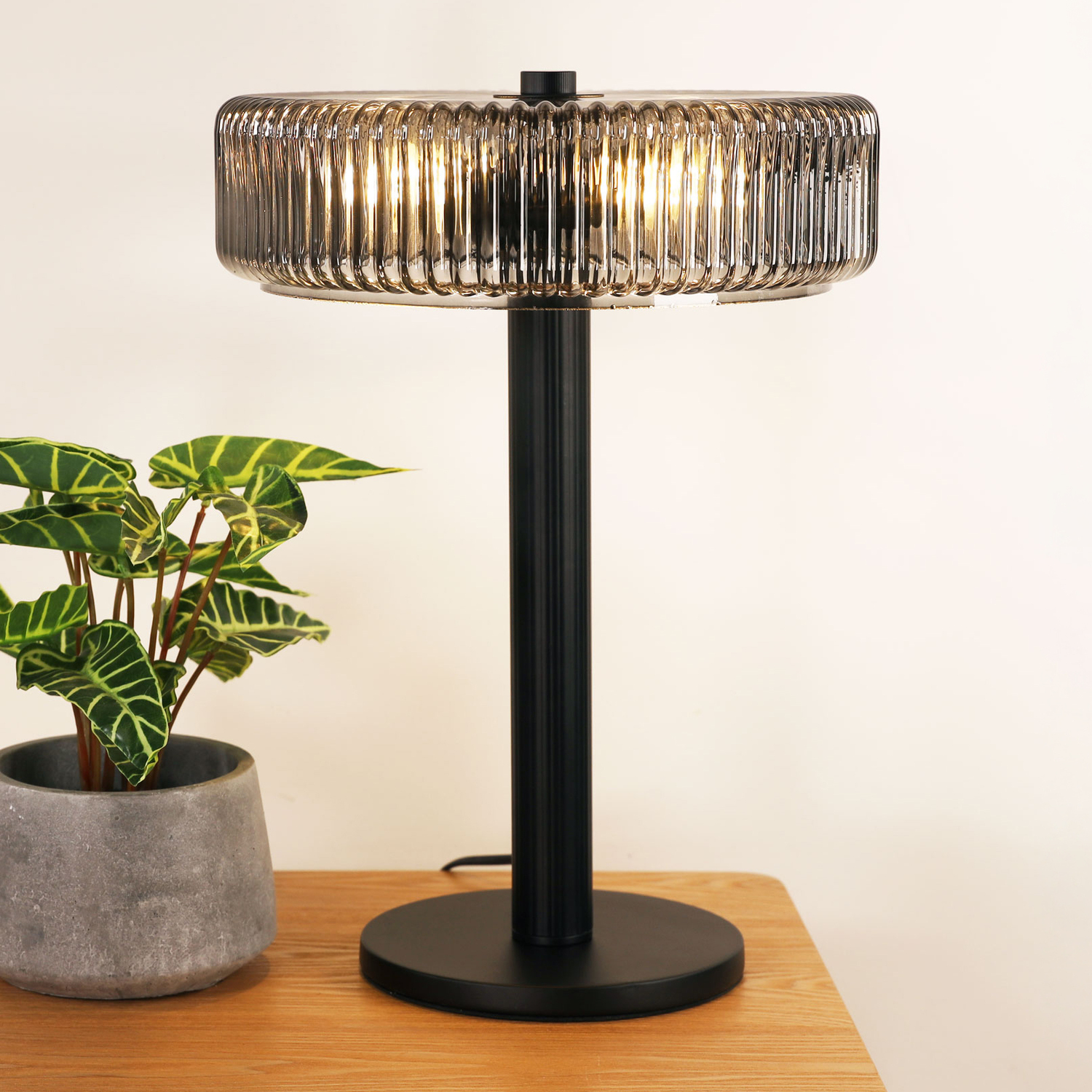 Charlton Black Metal Table Lamp