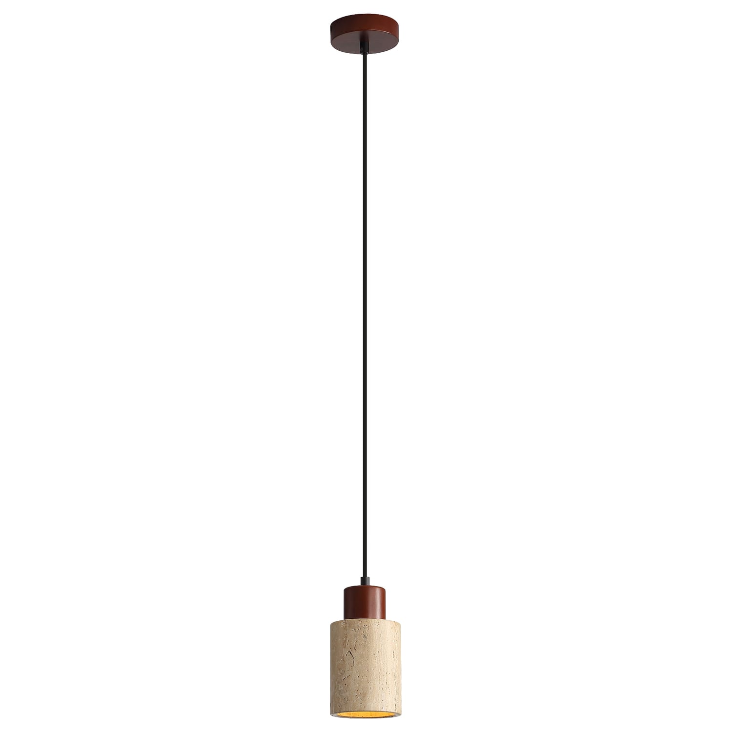 Cheltenham 18cm Travertine Pendant Light