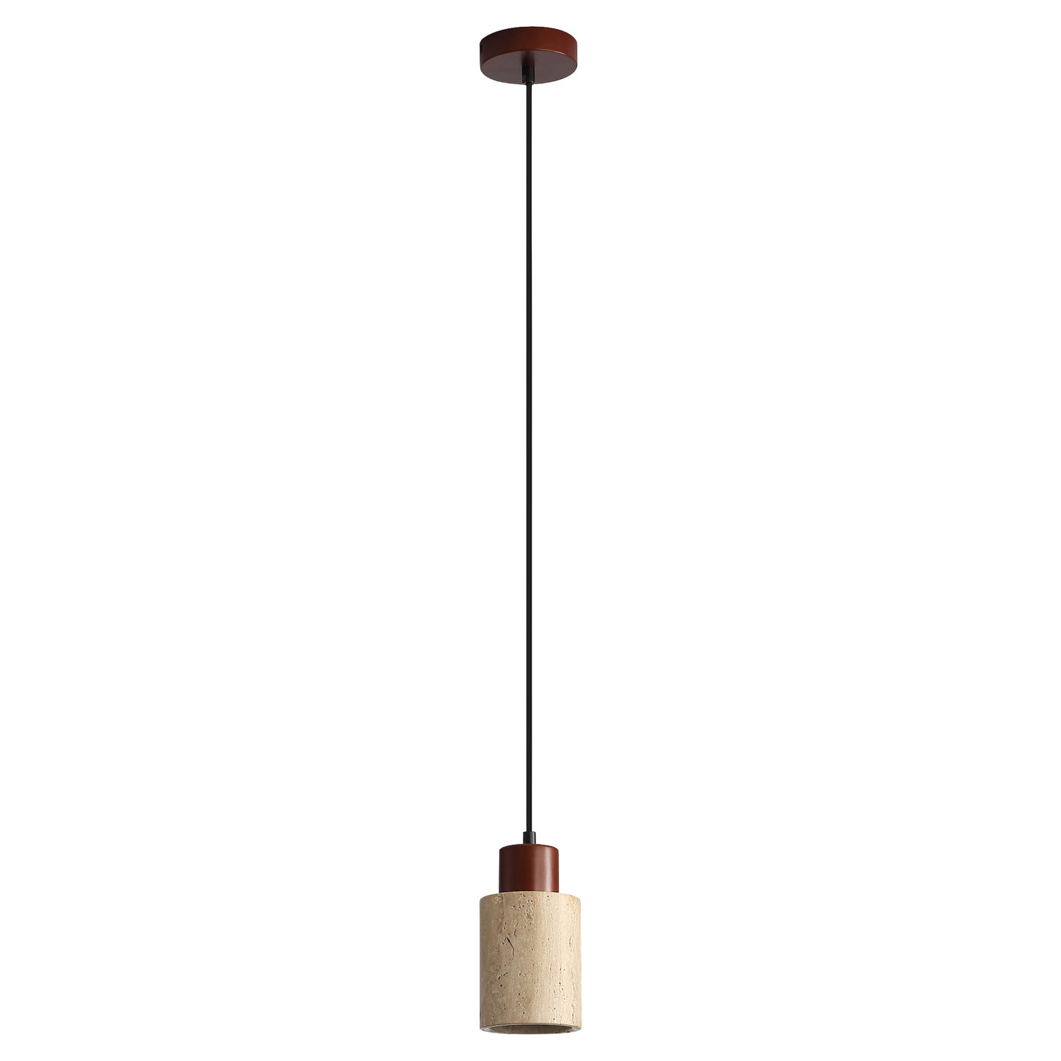 Cheltenham 18cm Travertine Pendant Light